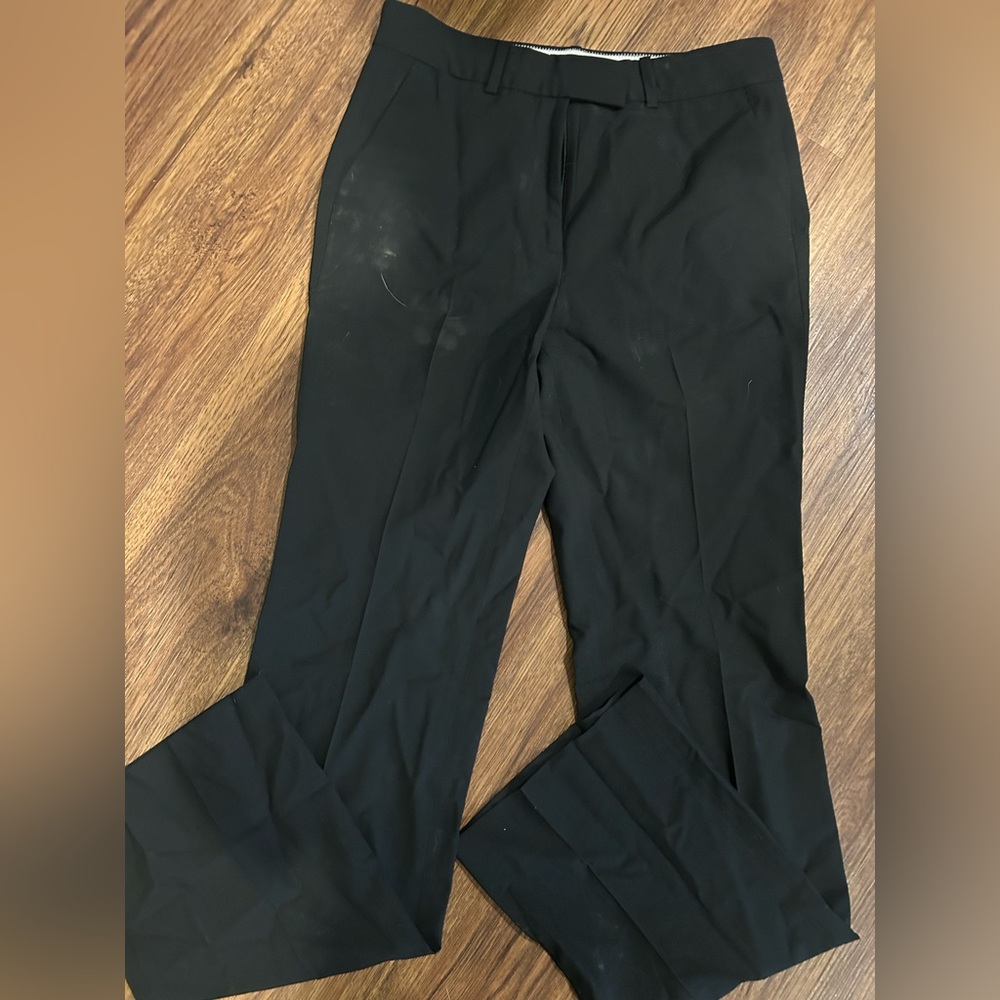J. Crew Bi-stretch Dress Pants. Black. Size 4